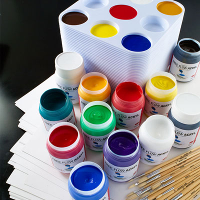 Assorted Acrylic Paint Sets